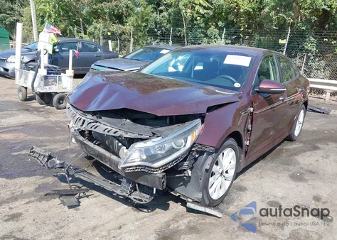 2017 Kia Optima Lx из США, поврежденный, VIN 5XXGT4L32HG122520